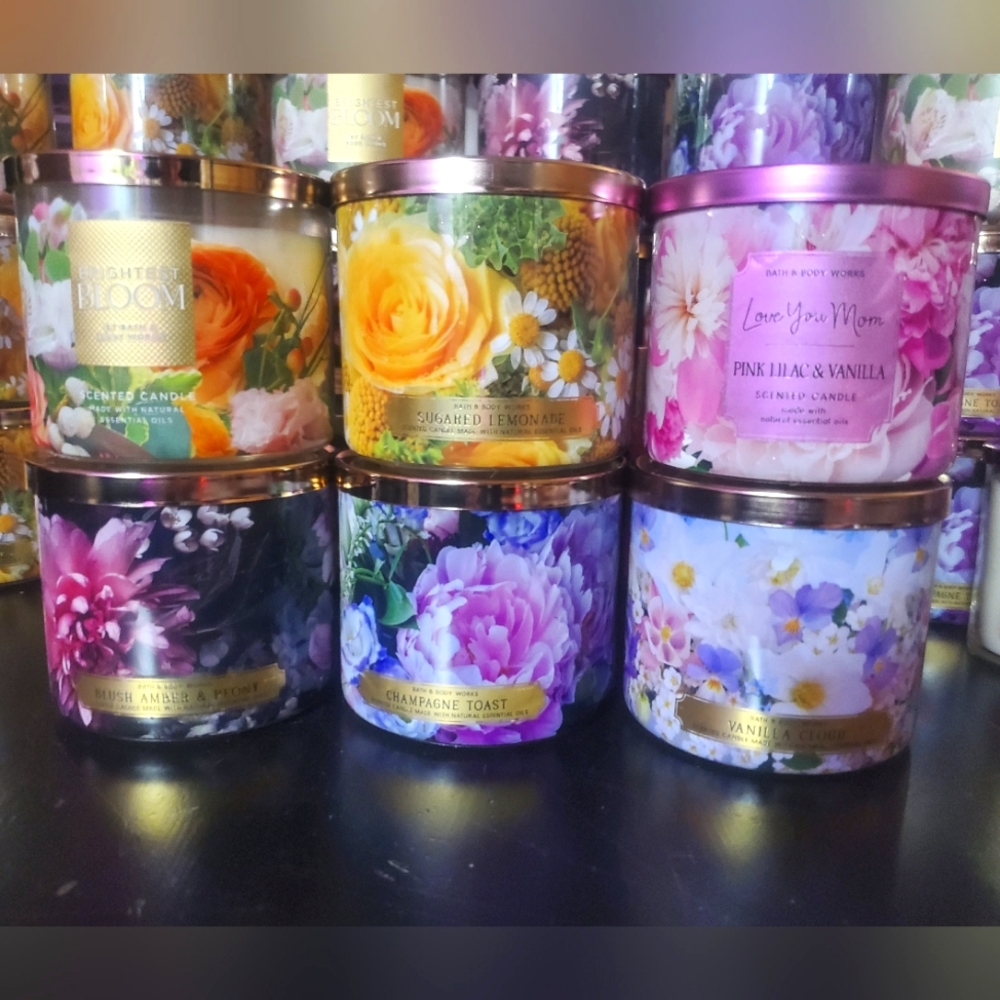 Mother's Day 2024 Bath and Body Works 3 wick candle set